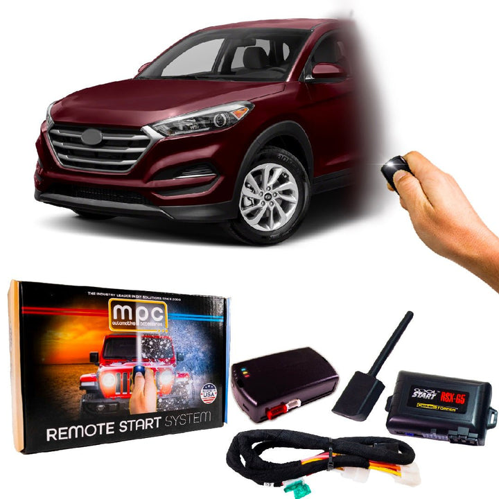 Remote Start Kits For 2017 - 2018 Hyundai Tucson - Key - to - Start - Gas - MyPushcart