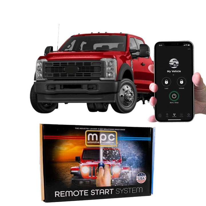 Remote Start Kits For 2017 - 2019 Ford F - 450 Super Duty - Key - to - Start - Diesel - MyPushcart