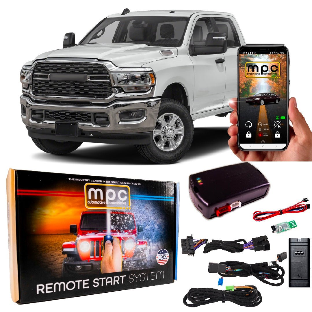 Remote Start Kits For 2019 - 2024 RAM 2500 - Push - to - Start - Gas - MyPushcart