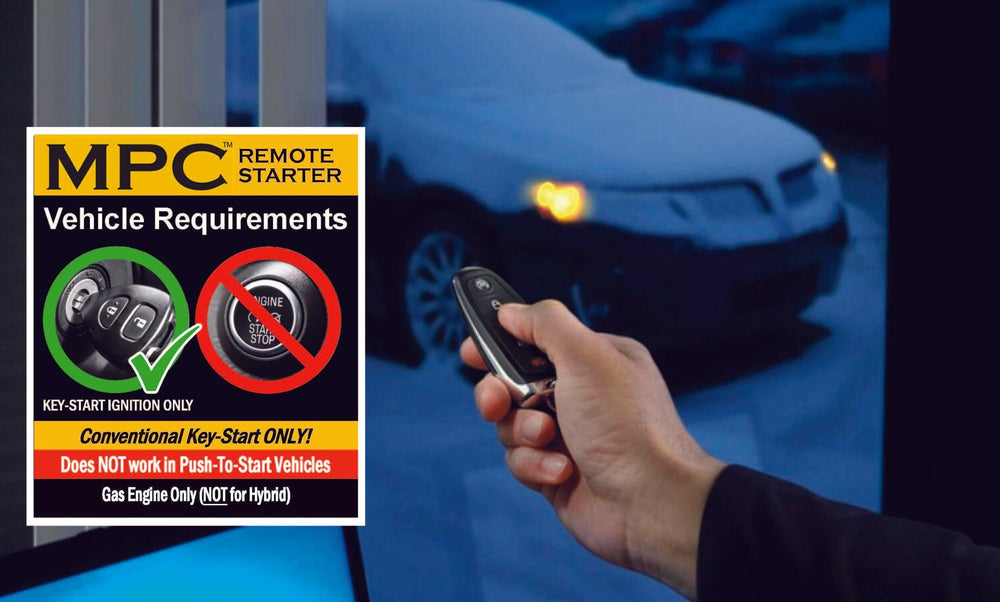 Remote Start w/Keyless Entry For 2012 - 2014 Toyota Yaris Hatchback - w/T - Harness - MyPushcart