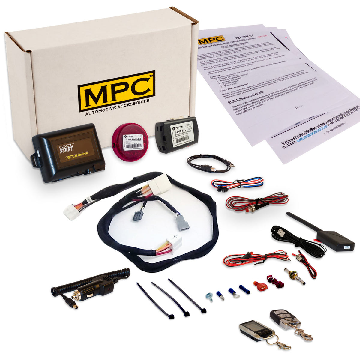 2015-2020 Honda Fit Remote Start Kit - Semi Plug & Play - Key-to-Start