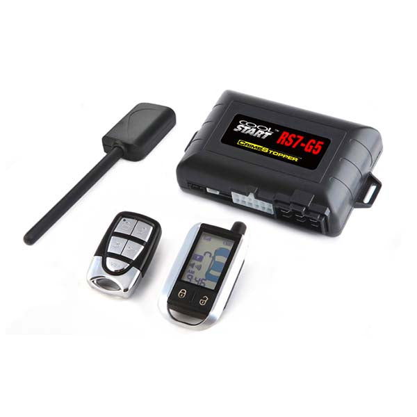 MPC Crimestopper 2-Way Rechargeable LCD Remote Start 1-Mile Range - RS7 Module
