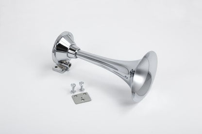 Single Train Horn 12" | Chrome Plated | Heavy Duty | Super Loud DB