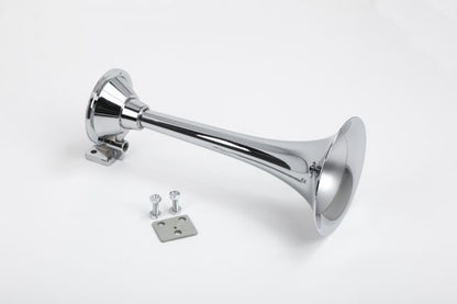 Single Train Horn 15" | Chrome Plated | Heavy Duty | Super Loud DB