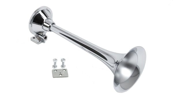 Single Train Horn 17" | Chrome Plated | Heavy Duty | Super Loud DB