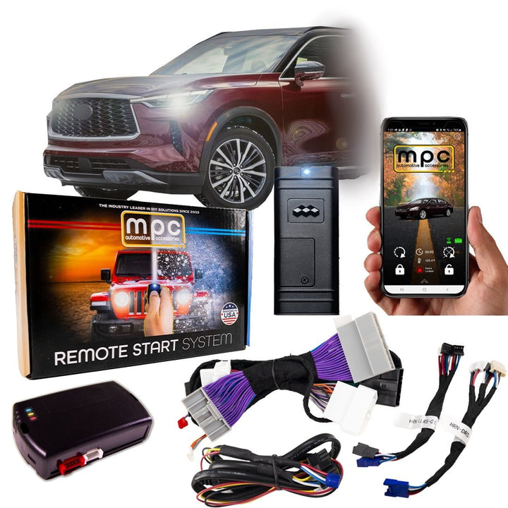 Smartphone Activated Remote Start Kit For 2022 - 2023 Infiniti QX60 - MyPushcart