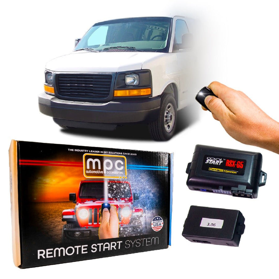 Smartphone / OEM Fob Activated Remote Starter For 1998 - 2002 GMC Savana 4500 - MyPushcart