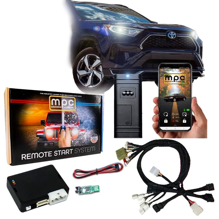 Smartphone or OEM Activated Remote Start Kit For 2021-2023 Toyota RAV4 Prime - MyPushcart