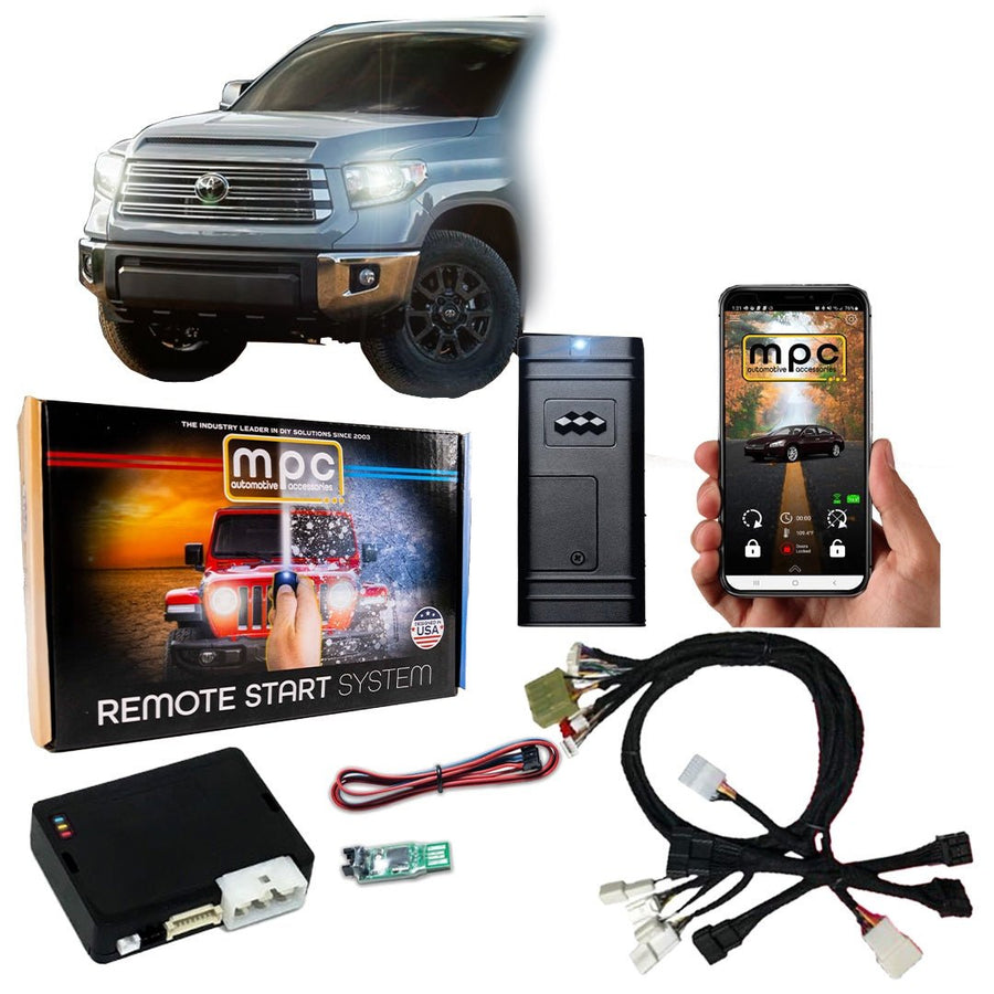 Smartphone or OEM Activated Remote Start Kit For 2022 - 2024 Toyota Tundra - MyPushcart