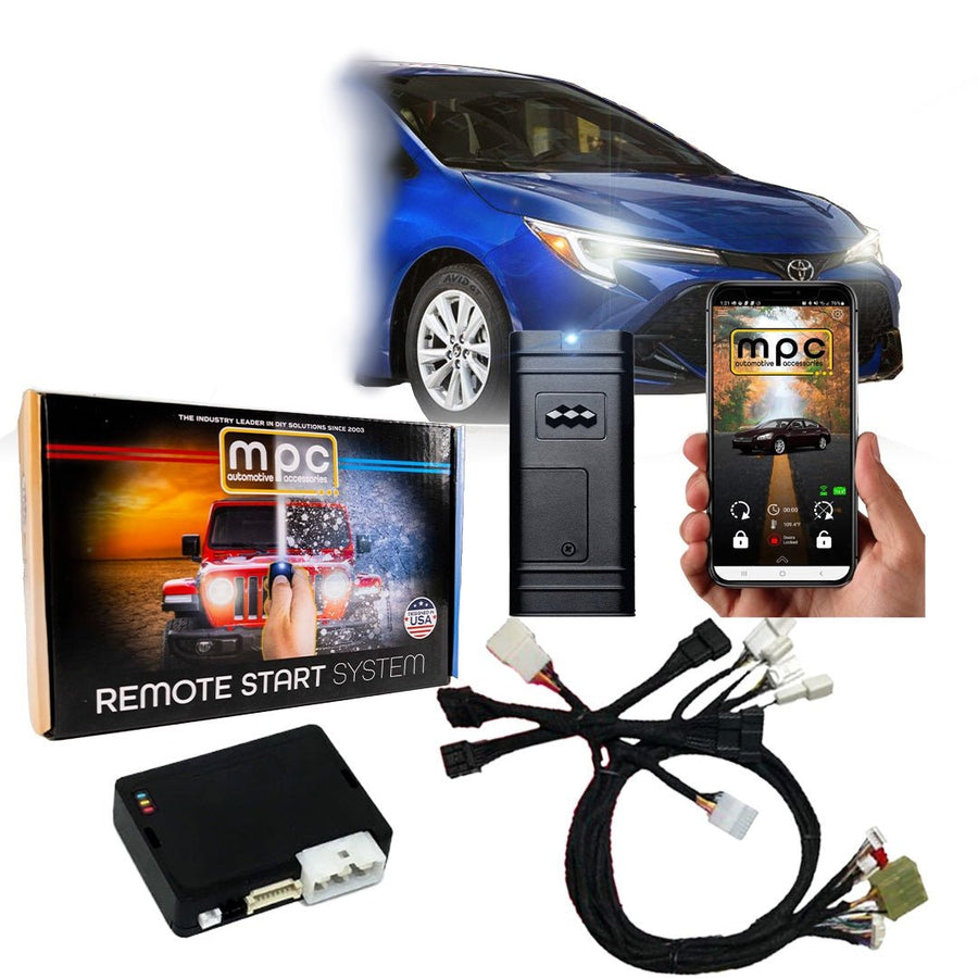 Smartphone or OEM Activated Remote Start Kit For 2023 - 2024 Toyota Corolla - MyPushcart