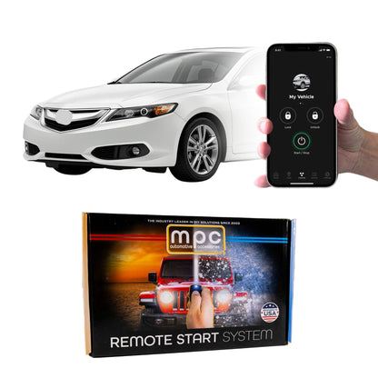 Smartphone Remote Starter For 2009 - 2014 Acura TSX - OEM Key Fob Activated - MyPushcart