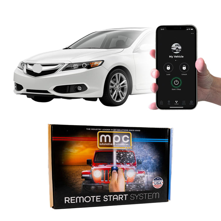 Smartphone Remote Starter For 2009 - 2014 Acura TSX - OEM Key Fob Activated - MyPushcart