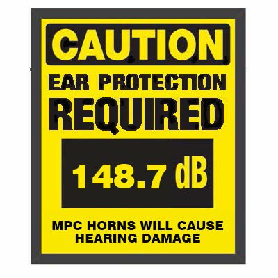 Train Air Horn Kit; Three - Trumpets with 12 - Volt Heavy Duty 150 PSI Compressor - MyPushcart