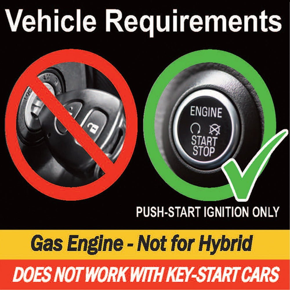 1-Button Keyless Entry Remote Start For 2014-2017 Honda Odyssey - T-Harness - MyPushcart