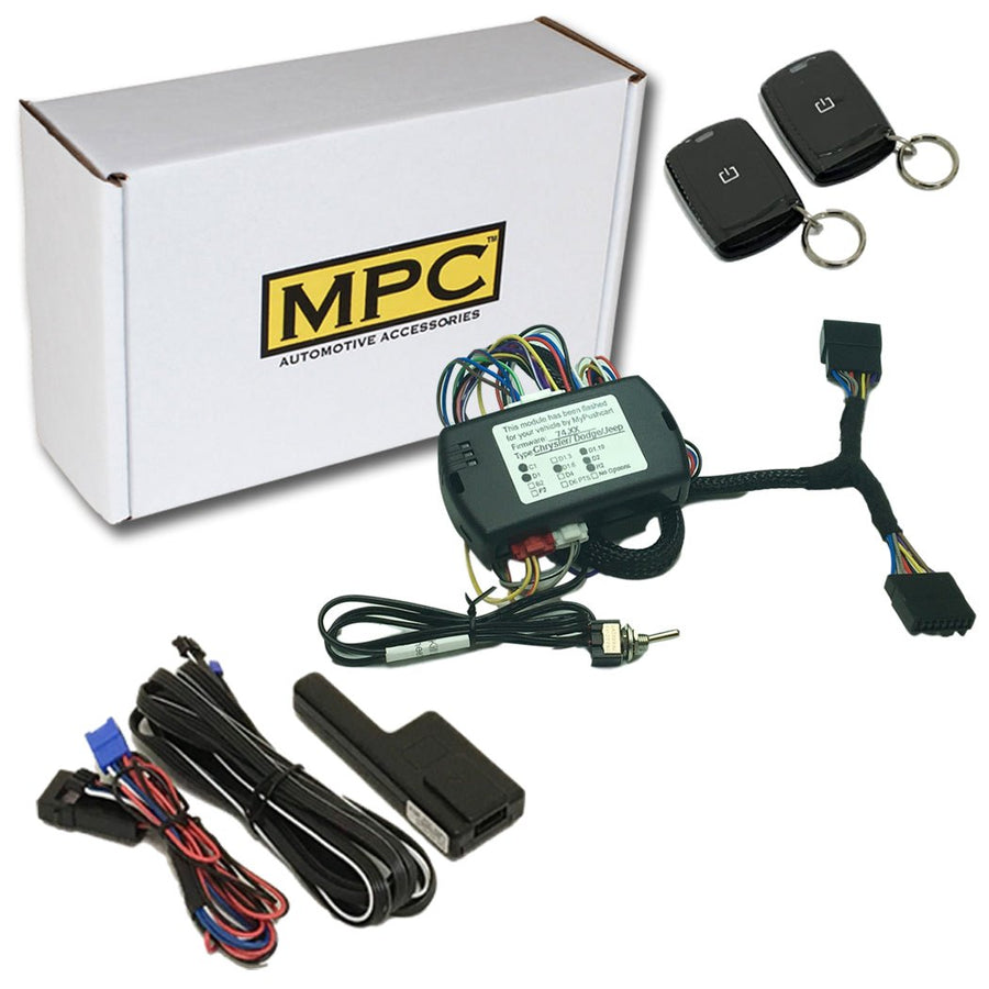 1-Button Remote Start Kit For 2008-2014 Jeep Compass - T-Harness - Key-to-Start - MyPushcart