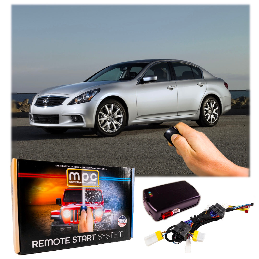 Remote Start Kits For 2008-2013 Infiniti G37 - Push-to-Start - Gas