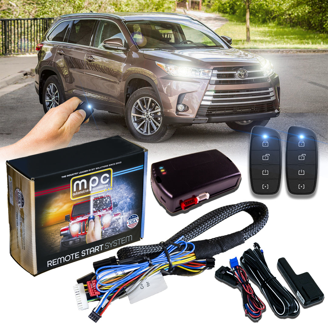 Remote Start Kits For 2014-2019 Toyota Highlander