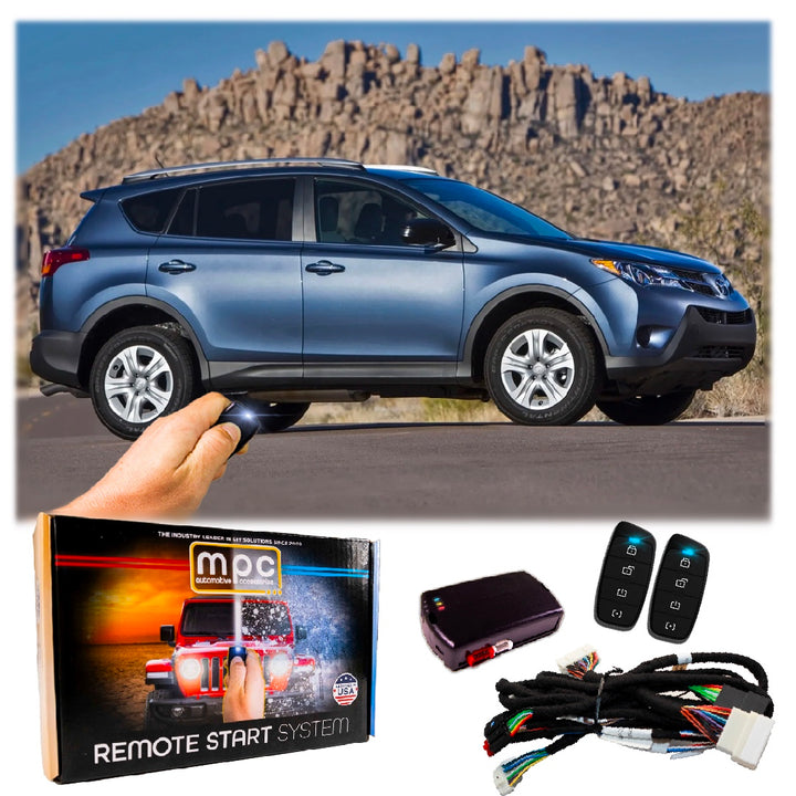 Remote Start Kits For 2013-2018 Toyota RAV4 - Push-to-Start - Gas