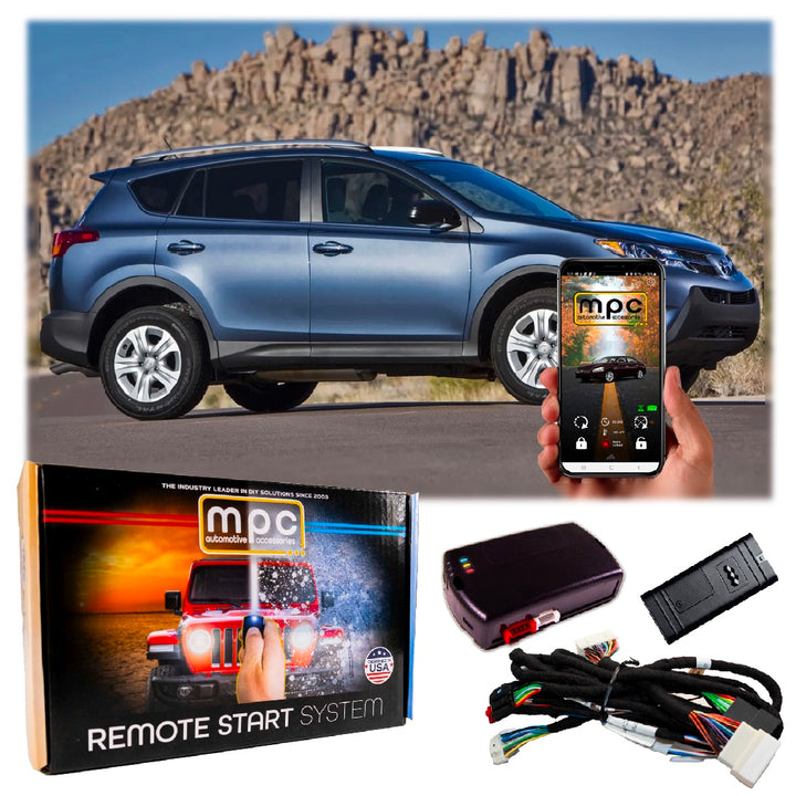 Remote Start Kits For 2013-2018 Toyota RAV4 - Push-to-Start - Gas
