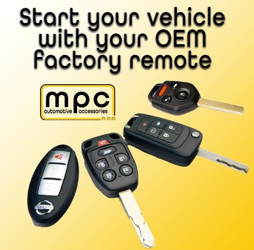 Complete Add-on Remote Start For 2005-2007 Honda Accord Hybrid -Uses OEM Remotes - MyPushcart