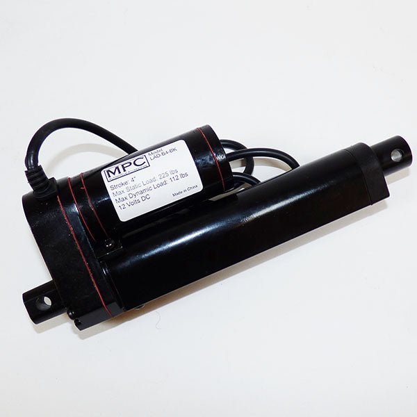 LAD Series – Dual 12 Volt Linear Actuators w/4" Stroke and 4 Brackets Included - MyPushcart
