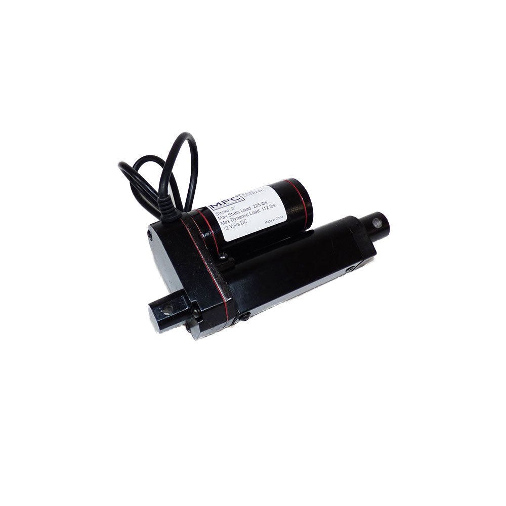 LAD Series–Dual 12v Actuator with 2" Stroke w/Brackets, Switch Kit & Remote - MyPushcart
