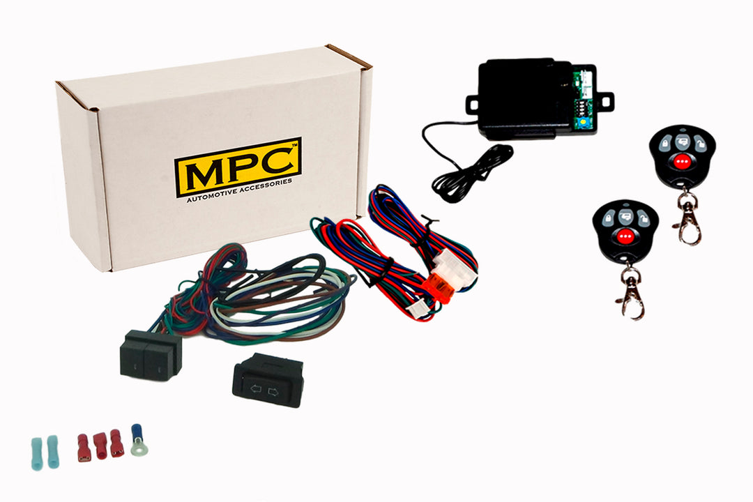 Remote Control Wiring & Switch Kit for Linear Actuators with Relays, 2 Remotes