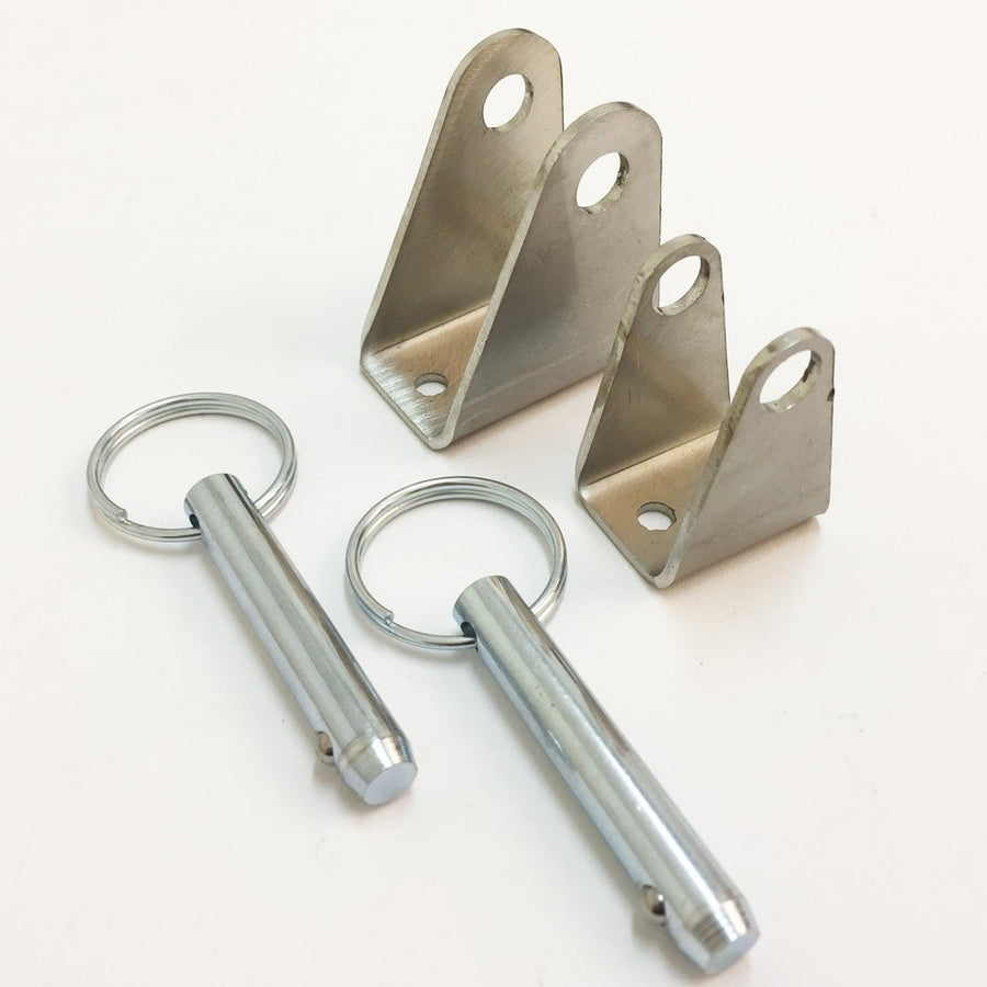 Linear Actuator Push Style Brackets for LAD and LAD HD Actuators - MyPushcart