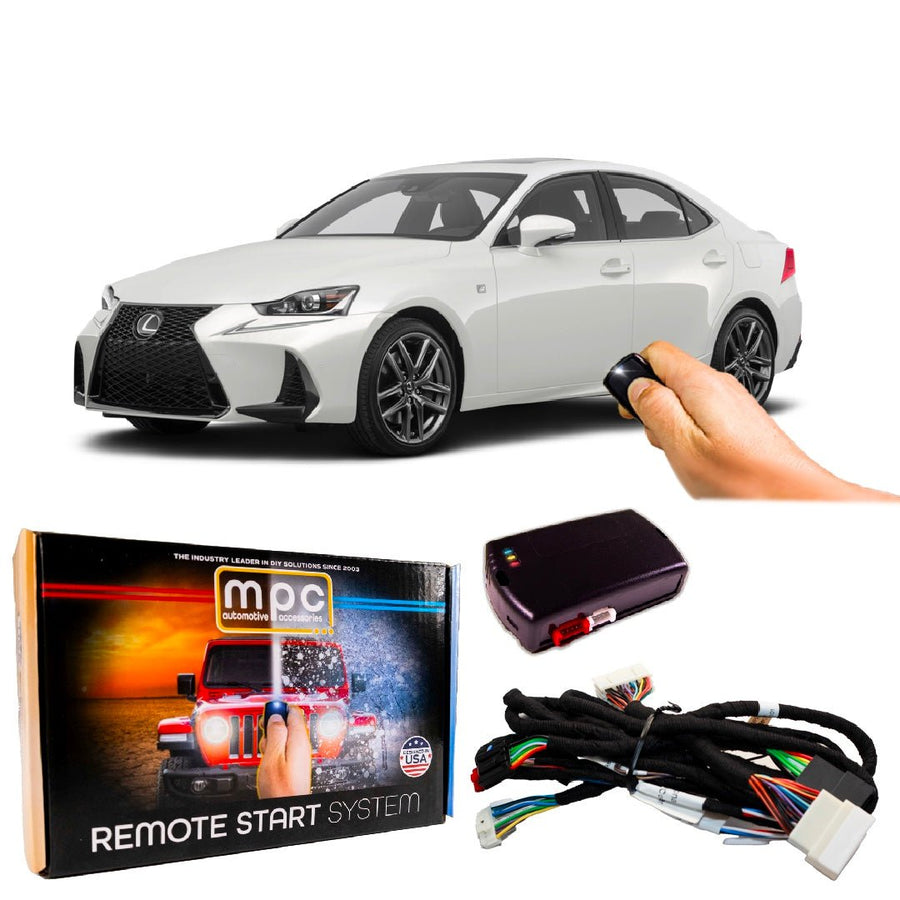 Plug-n-Play OEM Remote Activated Remote Start Kit For 2014-2018 Lexus IS350 - MyPushcart