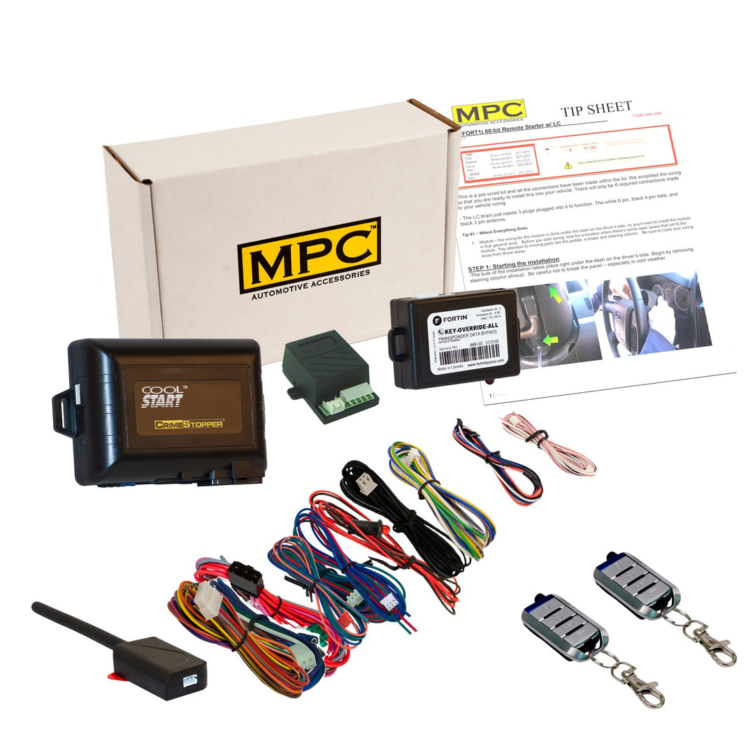 Remote Start Kits For 2000-2001 Ford Excursion - Key-to-Start - Gas - MyPushcart