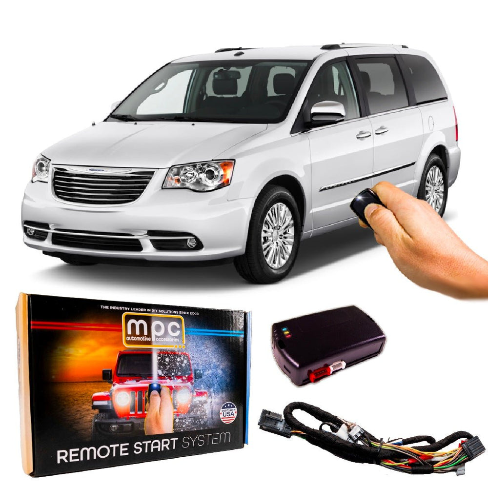 Remote Start Kits For 2008-2010 Chrysler Town & Country - Key-to-Start - Gas - MyPushcart