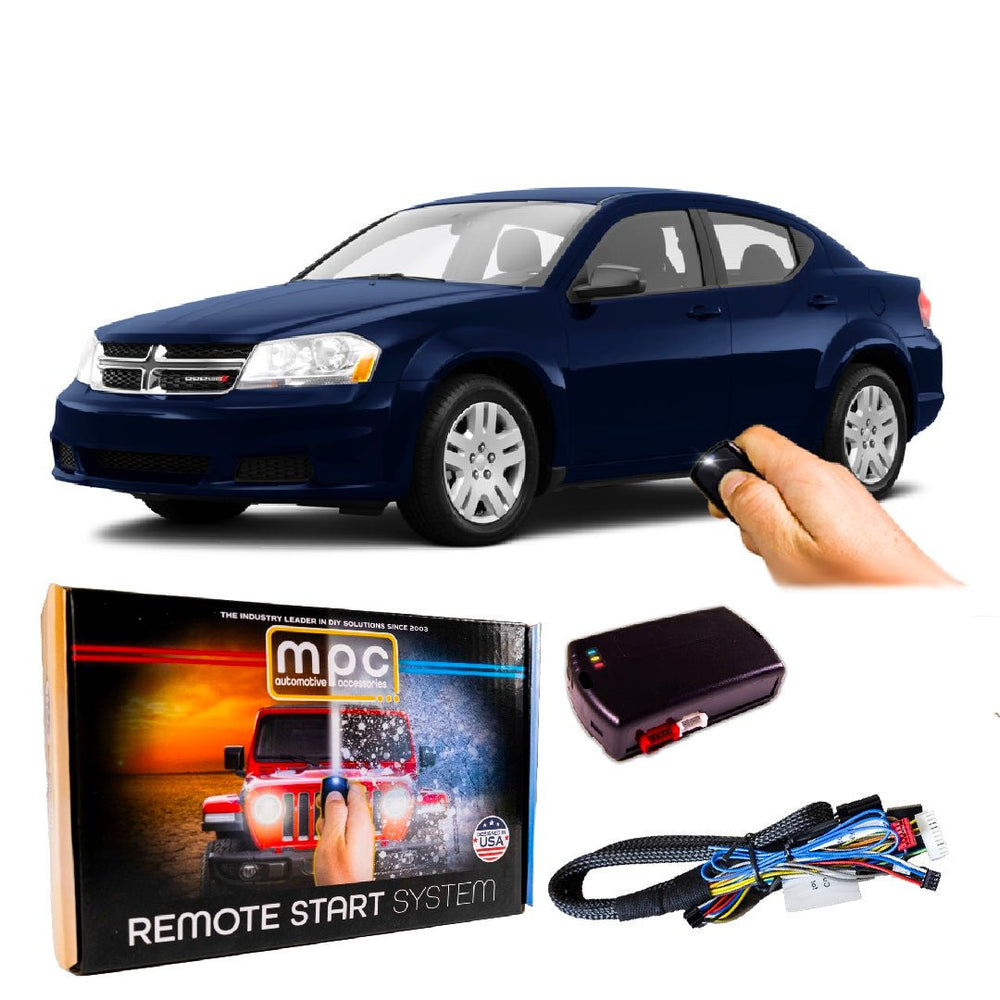Remote Start Kits For 2008-2014 Dodge Avenger - Key-to-Start - Gas - MyPushcart