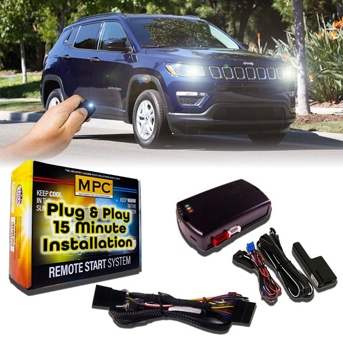 Remote Start Kits For 2008-2017 Jeep Compass - Key-to-Start - Gas - MyPushcart