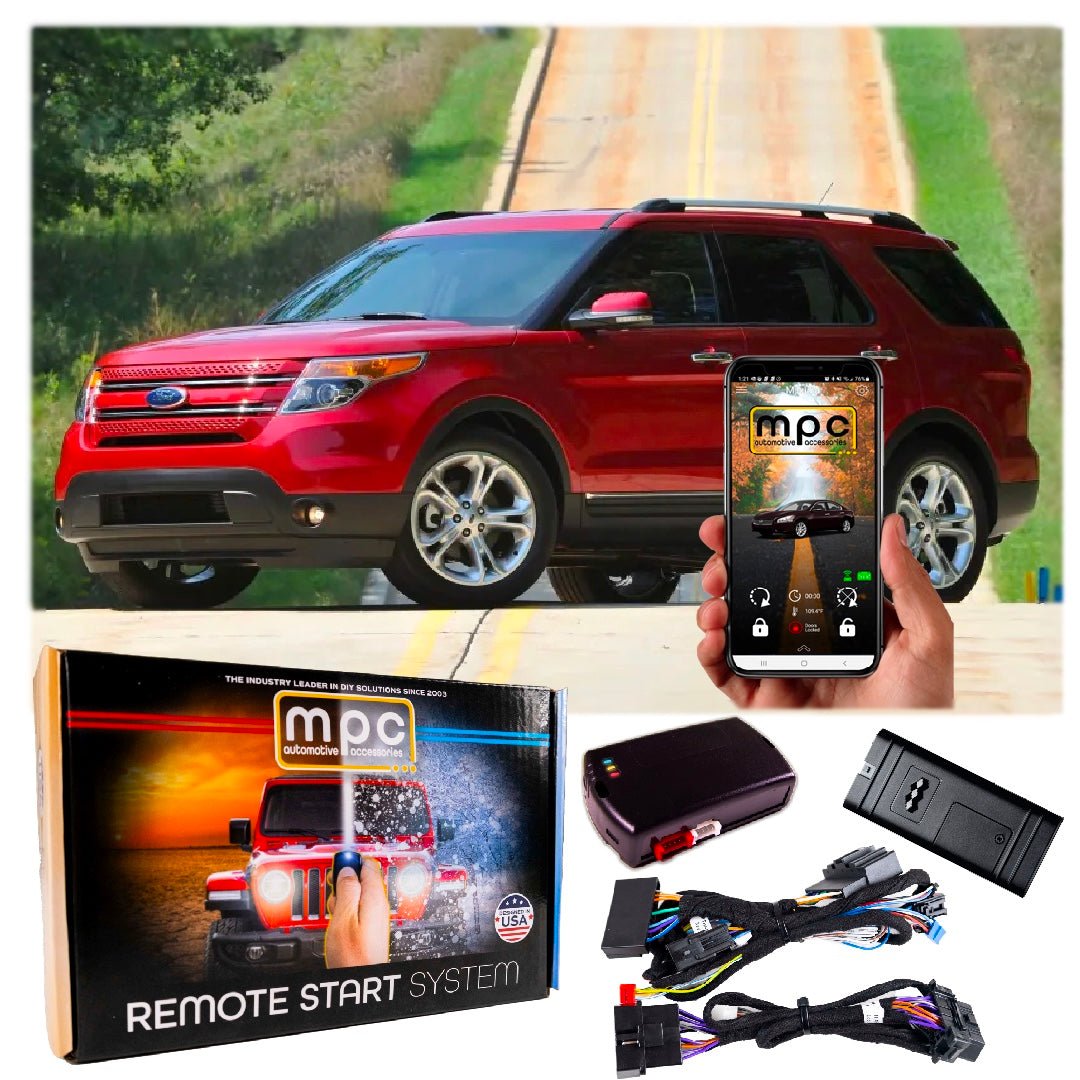 Remote Start Kits For 2011-2015 Ford Explorer - Key-to-Start - Gas - MyPushcart