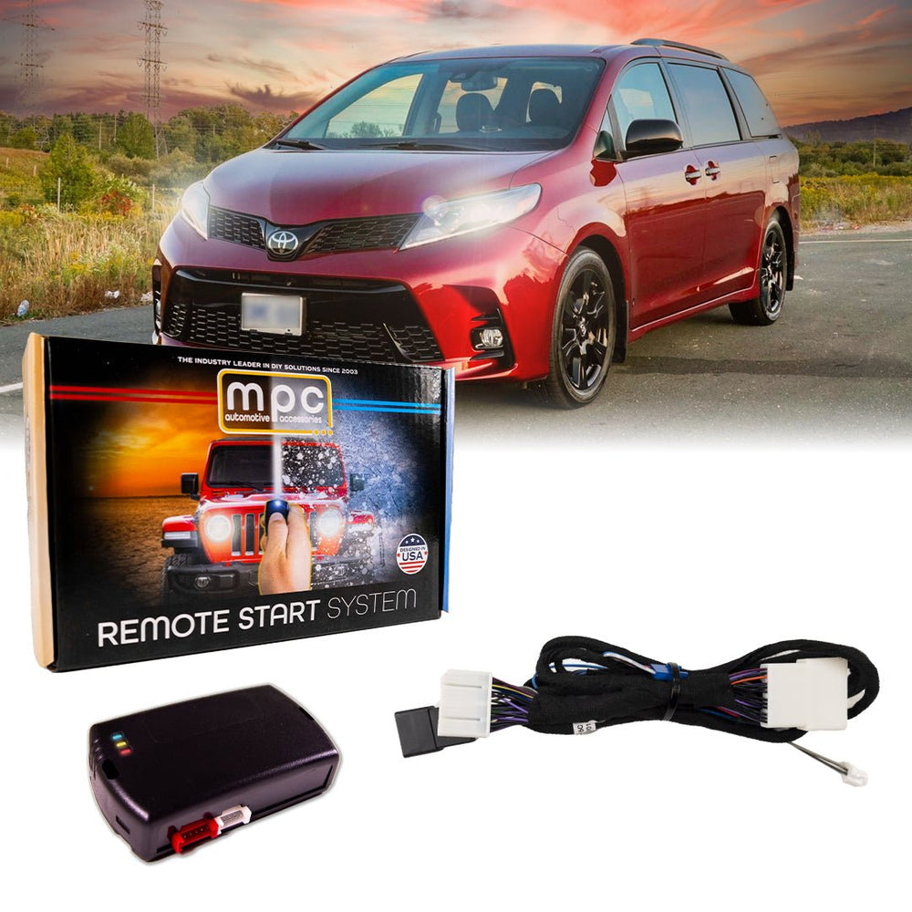 Remote Start Kits For 2011-2020 Toyota Sienna - Push-to-Start - Gas - MyPushcart