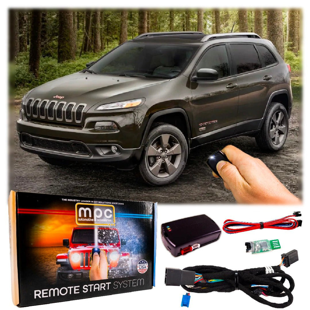 Remote Start Kits For 2015-2018 Jeep Cherokee - Tip-Key - Gas - MyPushcart