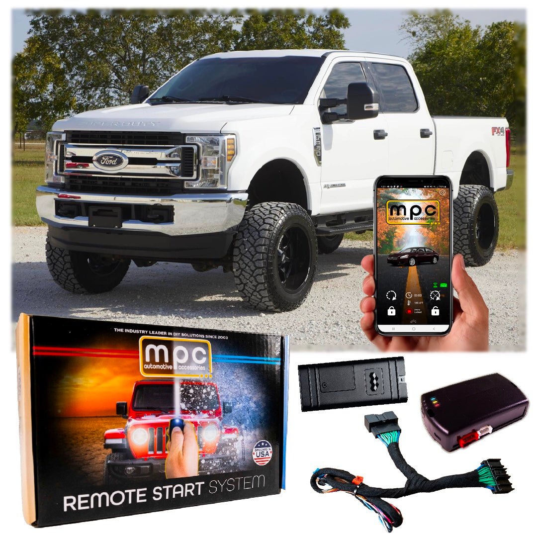 Remote Start Kits For 2017-2019 Ford F-250 Super Duty - Key-to-Start - Gas - MyPushcart